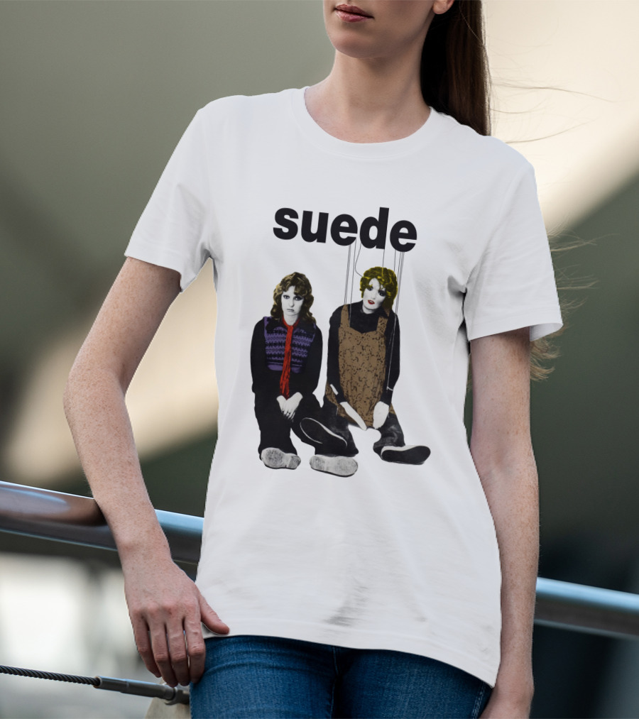 Suede Puppet Dolls Imagery Sde T-Shirt