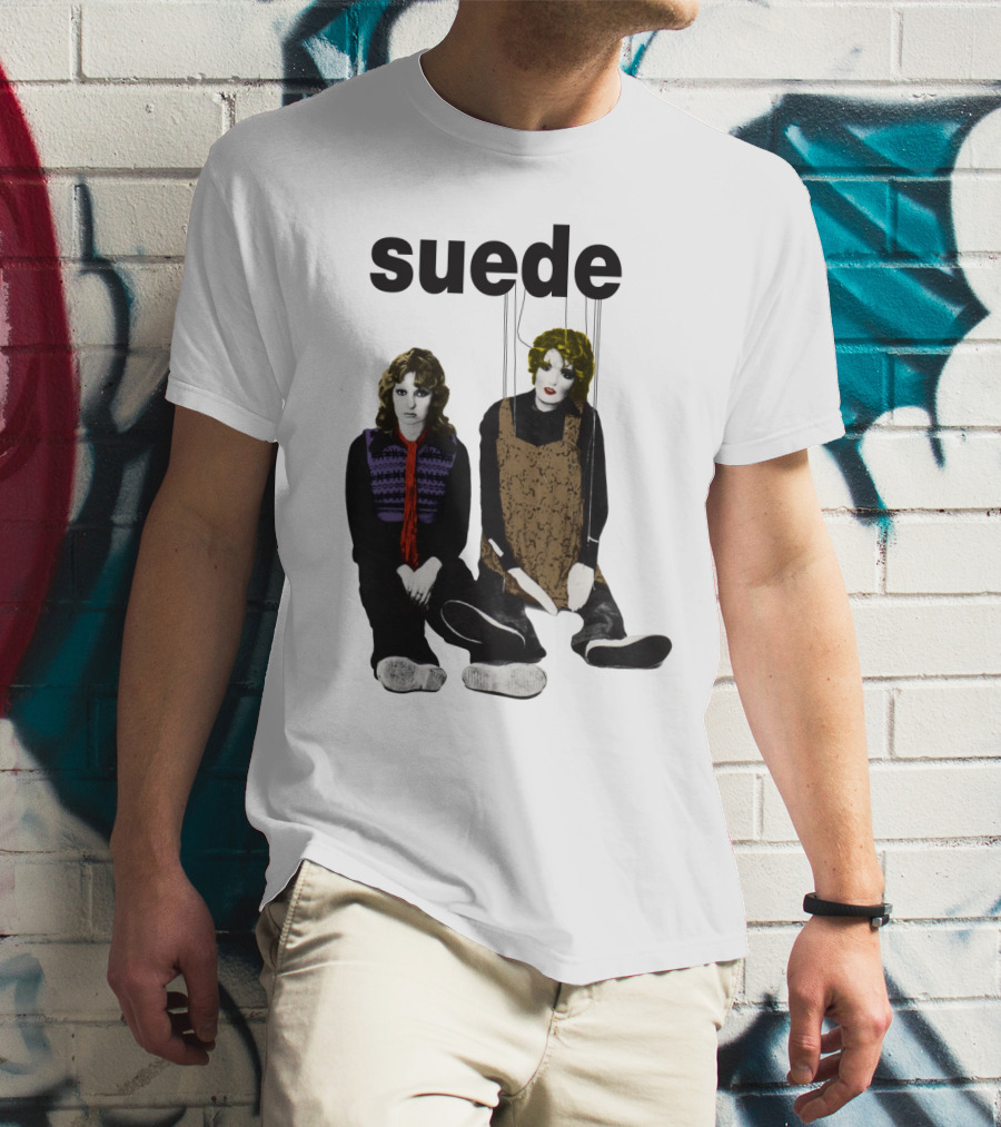 Suede Puppet Dolls Imagery Sde T-Shirt