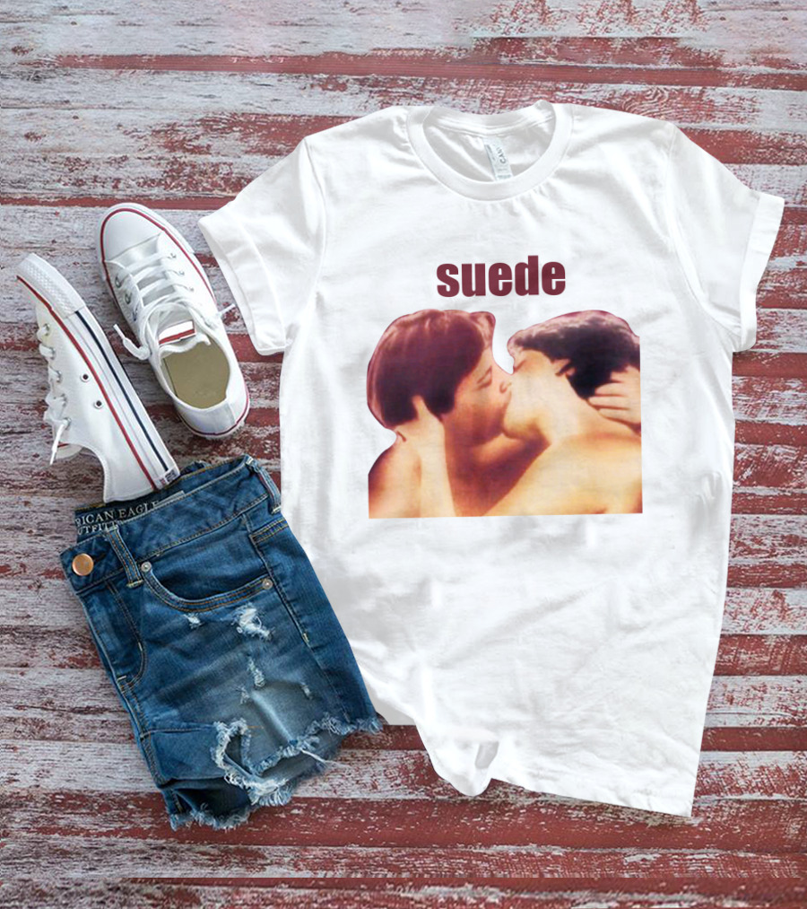 Suede Debut Album Cover Kiss Artwork T-Shirt