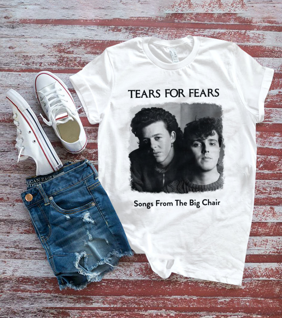 Tears For Fears Songs From The Big Chair Vintage Album T-Shirt