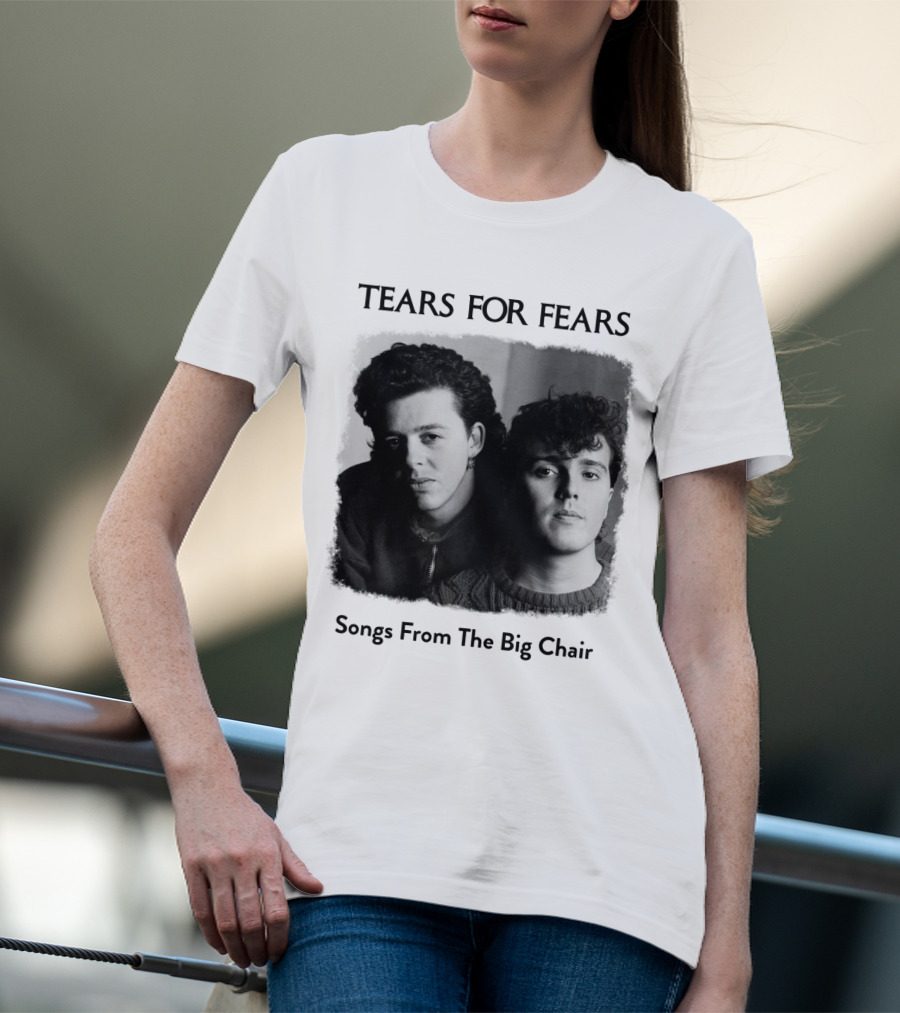 Tears For Fears Songs From The Big Chair Vintage Album T-Shirt