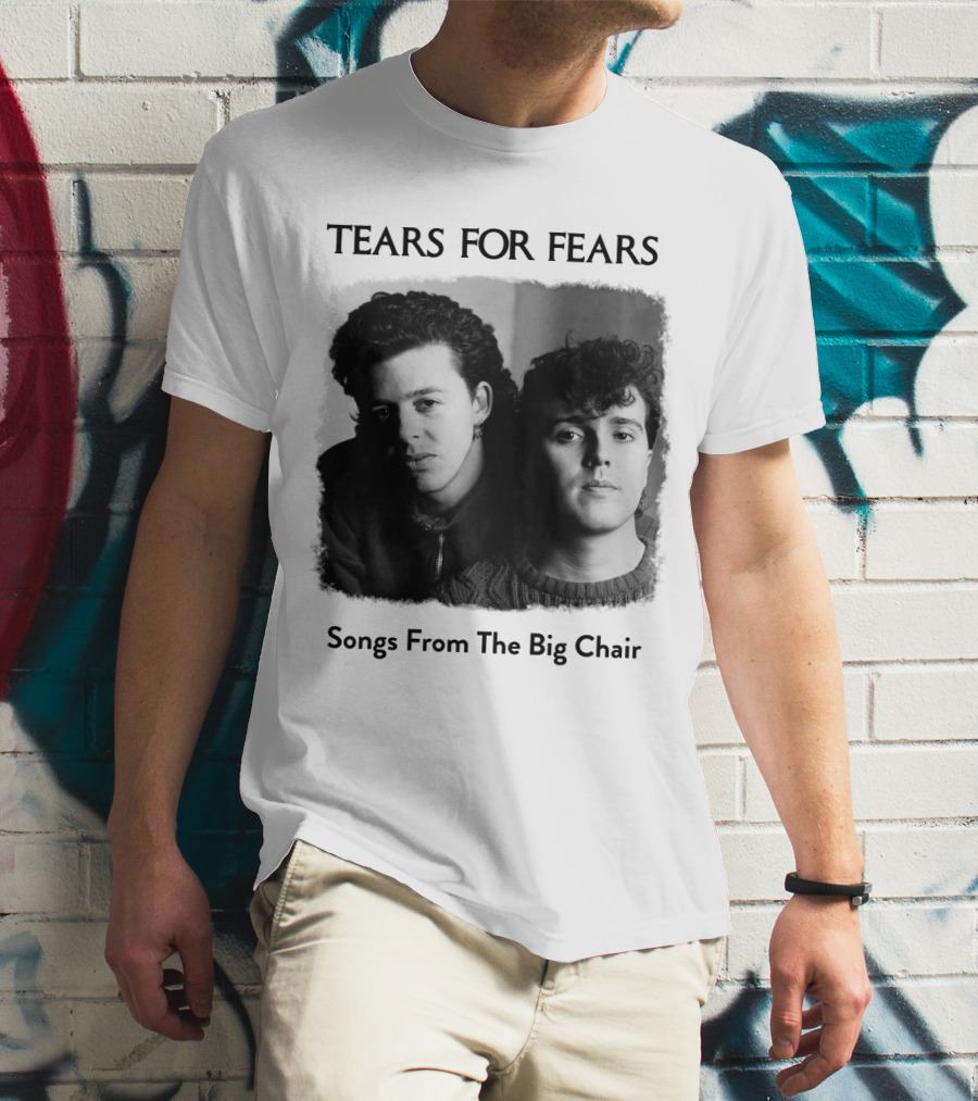 Tears For Fears Songs From The Big Chair Vintage Album T-Shirt