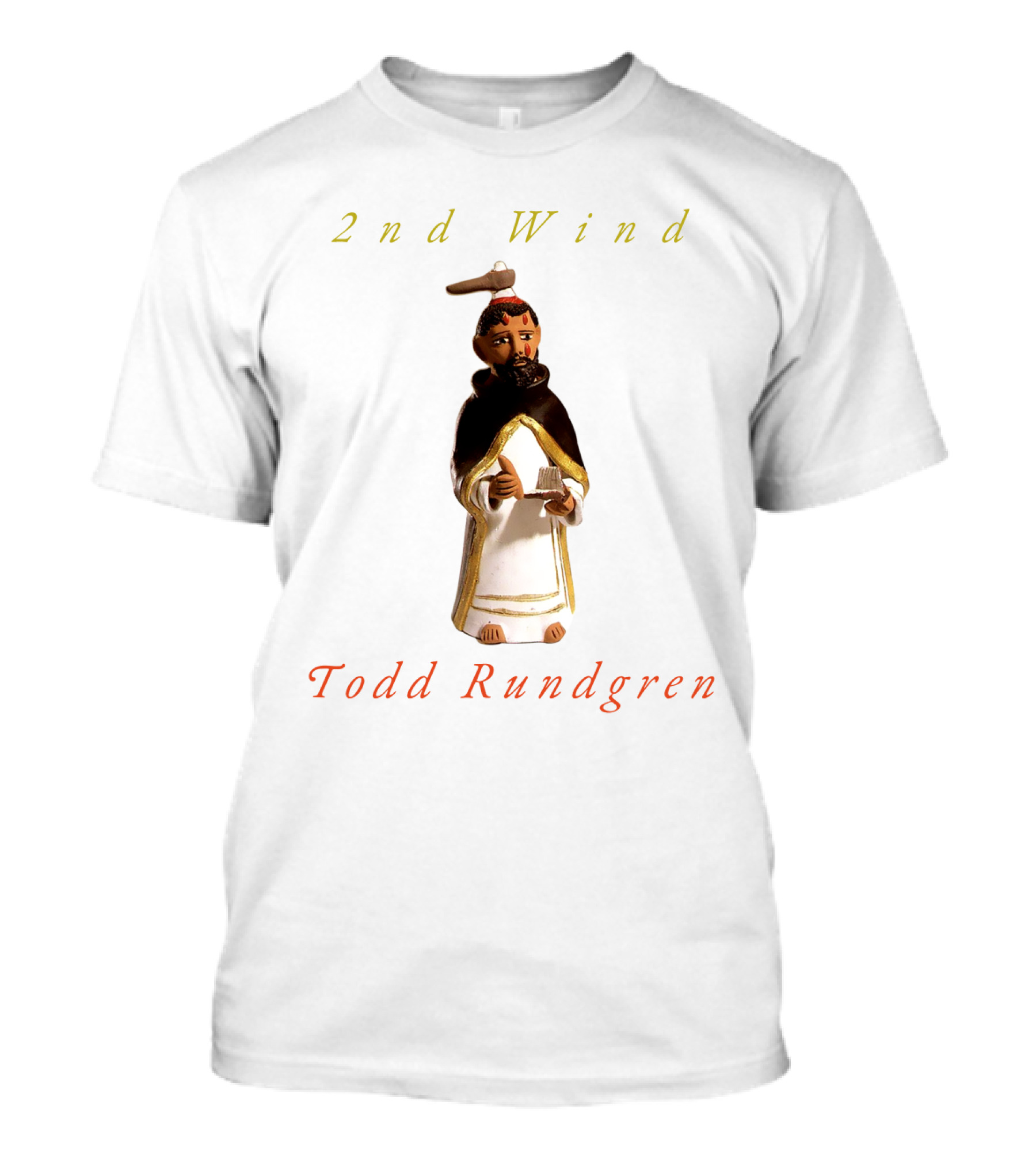 2nd Wind Todd Rundgren Statue T-Shirt