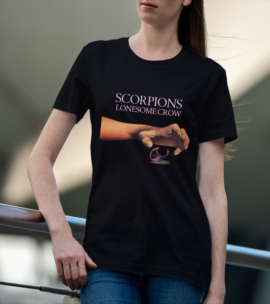 Scorpions Lonesome Crow Album Cover Art T-Shirt