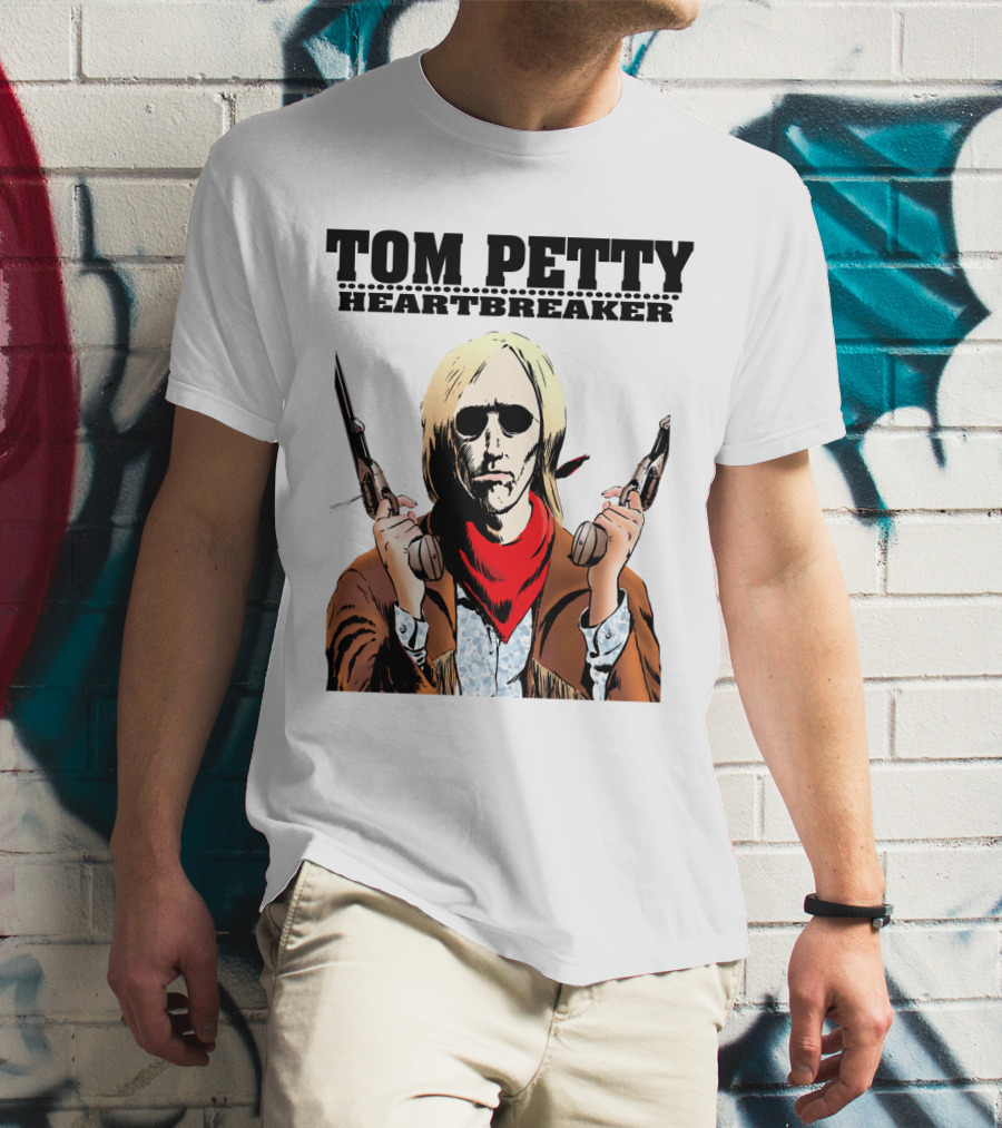 Tom Petty Heartbreaker Gunslinger T-Shirt