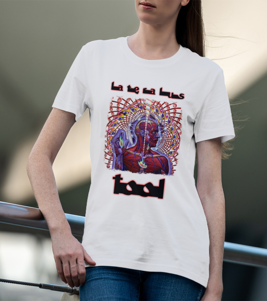Tool Lateralus Inspired Psychedelic Art With Anatomical Human Figure T-Shirt