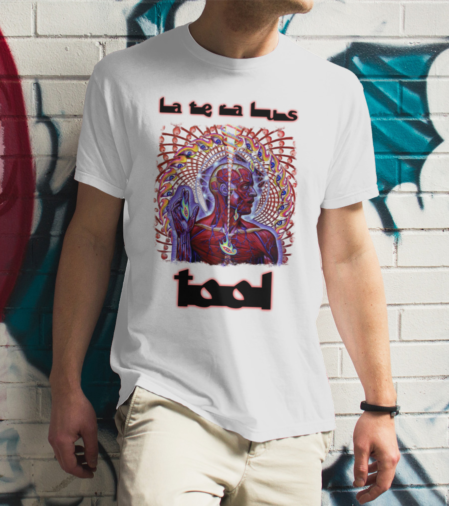 Tool Lateralus Inspired Psychedelic Art With Anatomical Human Figure T-Shirt