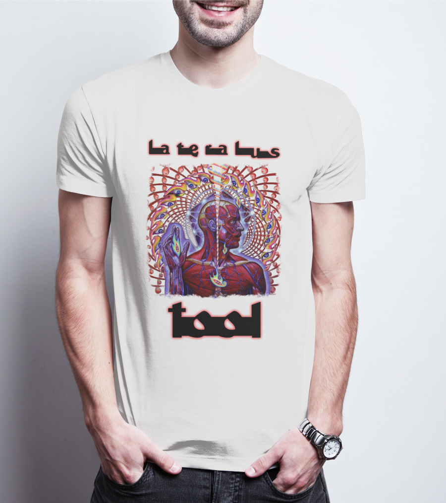 Tool Lateralus Inspired Psychedelic Art With Anatomical Human Figure T-Shirt