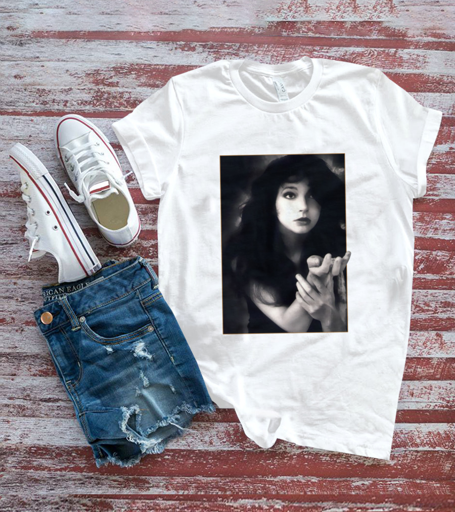 Kate Bush Black And White T-Shirt