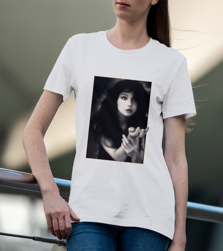 Kate Bush Black And White T-Shirt