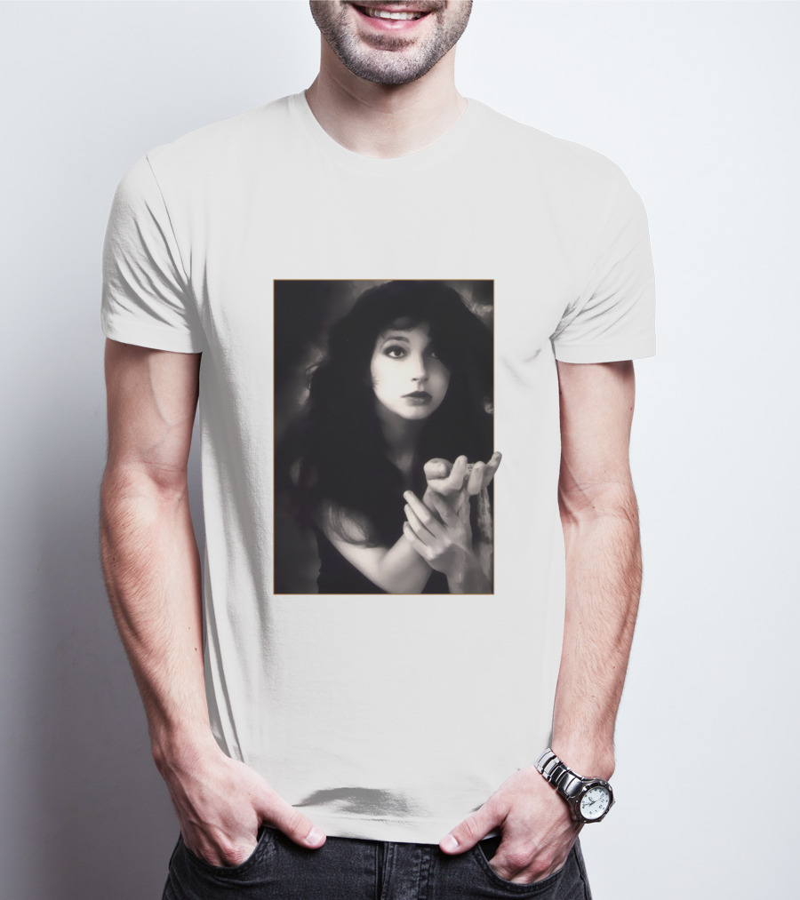 Kate Bush Black And White T-Shirt