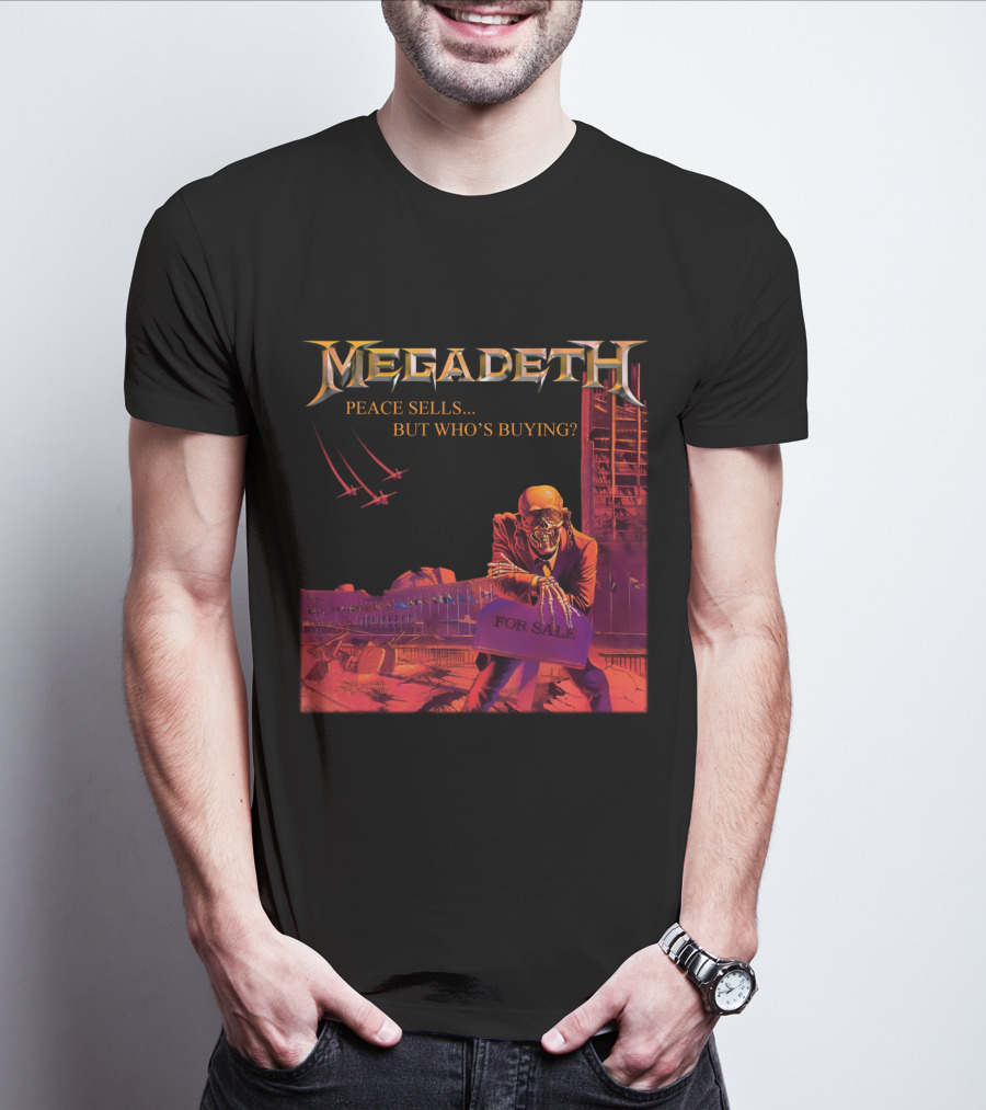 Megadeth Peace Sells... But Who's Buying? For Sale T-Shirt