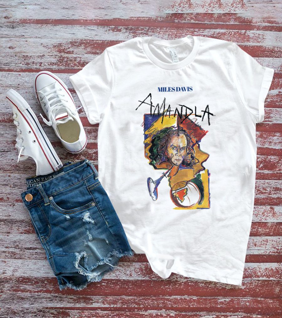 Miles Davis Amandla Artwork T-Shirt