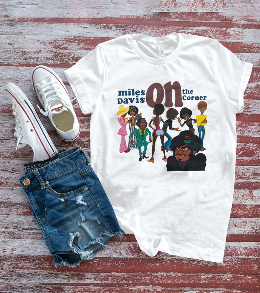 Miles Davis On The Corner Characters T-Shirt