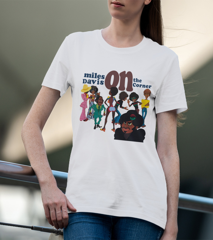 Miles Davis On The Corner Characters T-Shirt