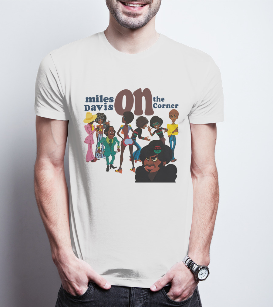 Miles Davis On The Corner Characters T-Shirt