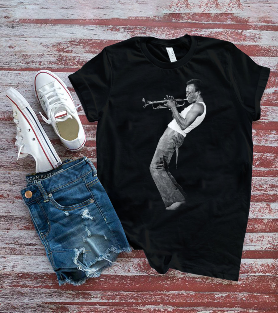 Jazz Musician Trumpet Player Iconic Performance T-Shirt