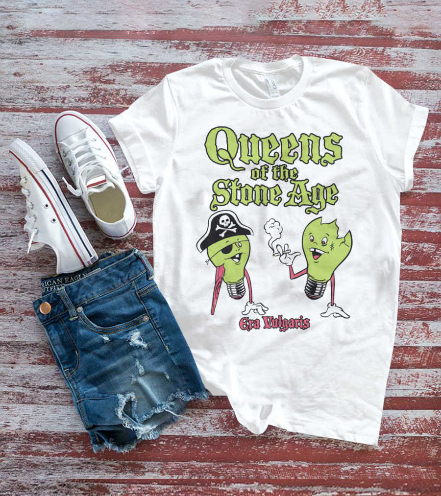 Queens Of The Stone Age Era Vulgaris Lightbulbs T-Shirt