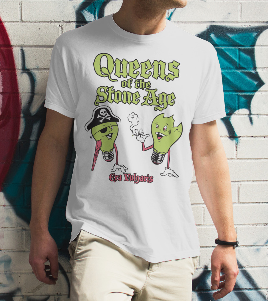 Queens Of The Stone Age Era Vulgaris Lightbulbs T-Shirt