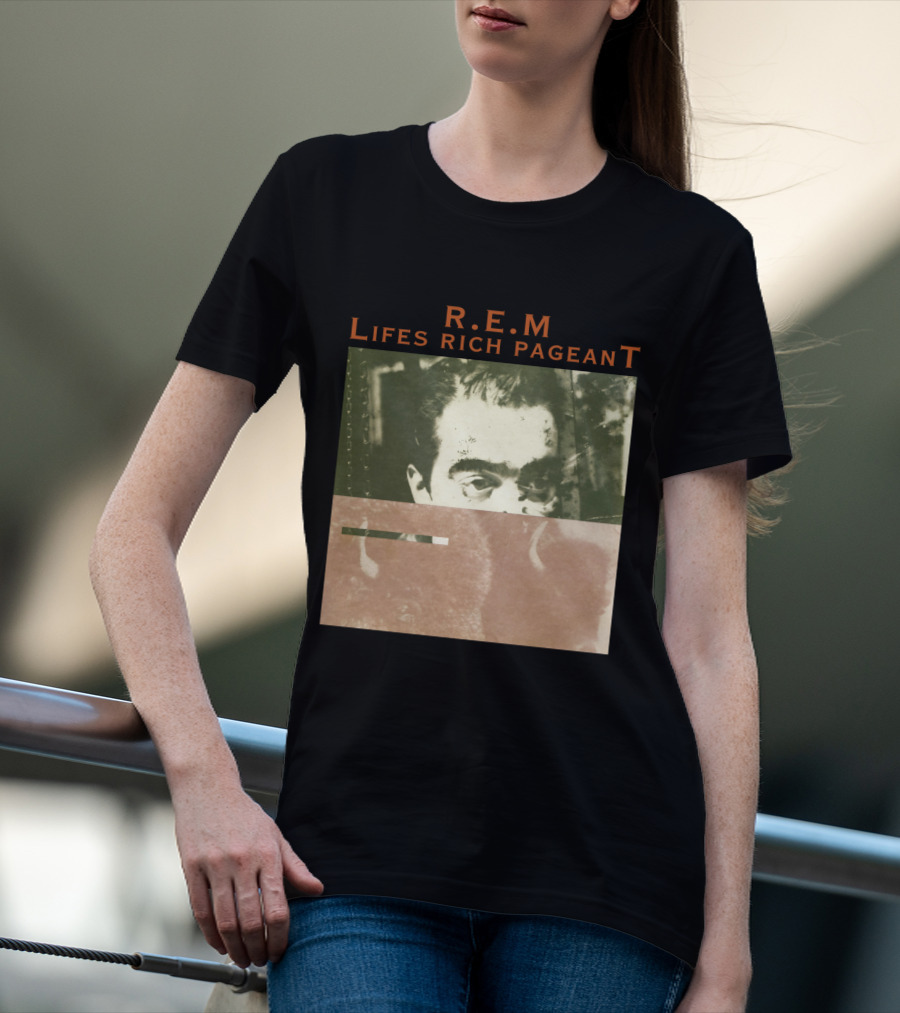 R.e.m. Lifes Rich Pageant Cover Art T-Shirt