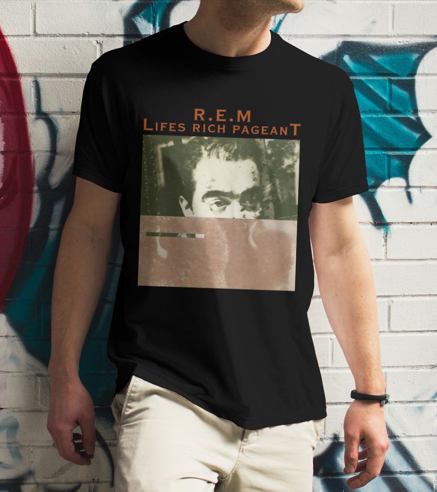 R.e.m. Lifes Rich Pageant Cover Art T-Shirt