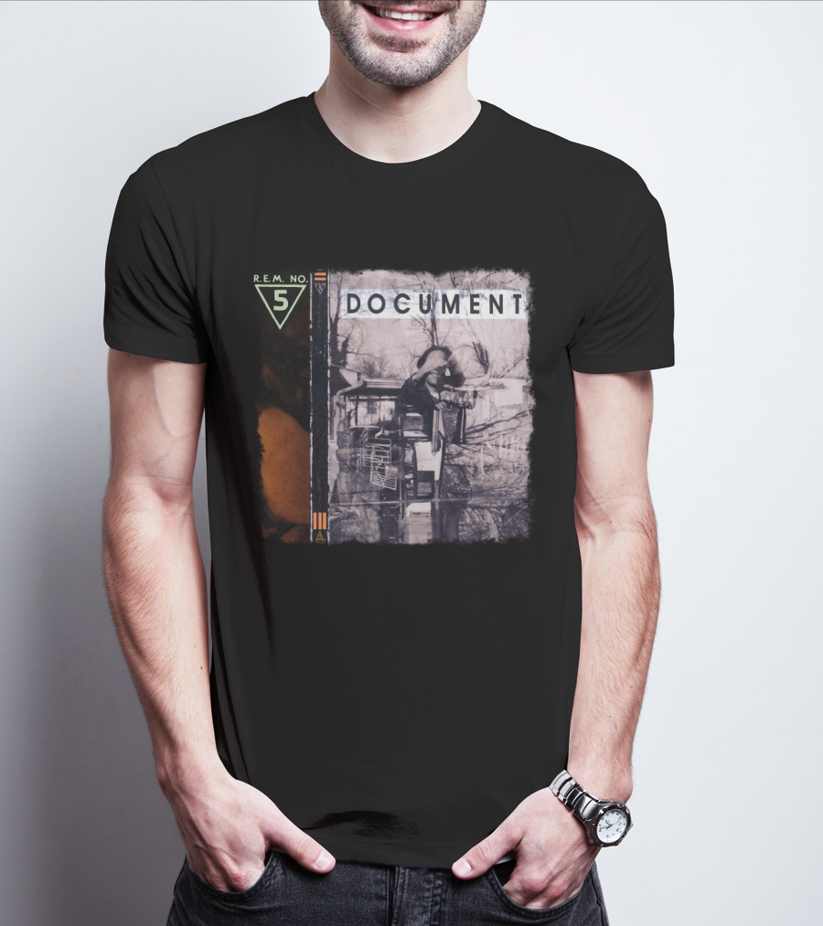 R.e.m. Document Album Cover No. T-Shirt