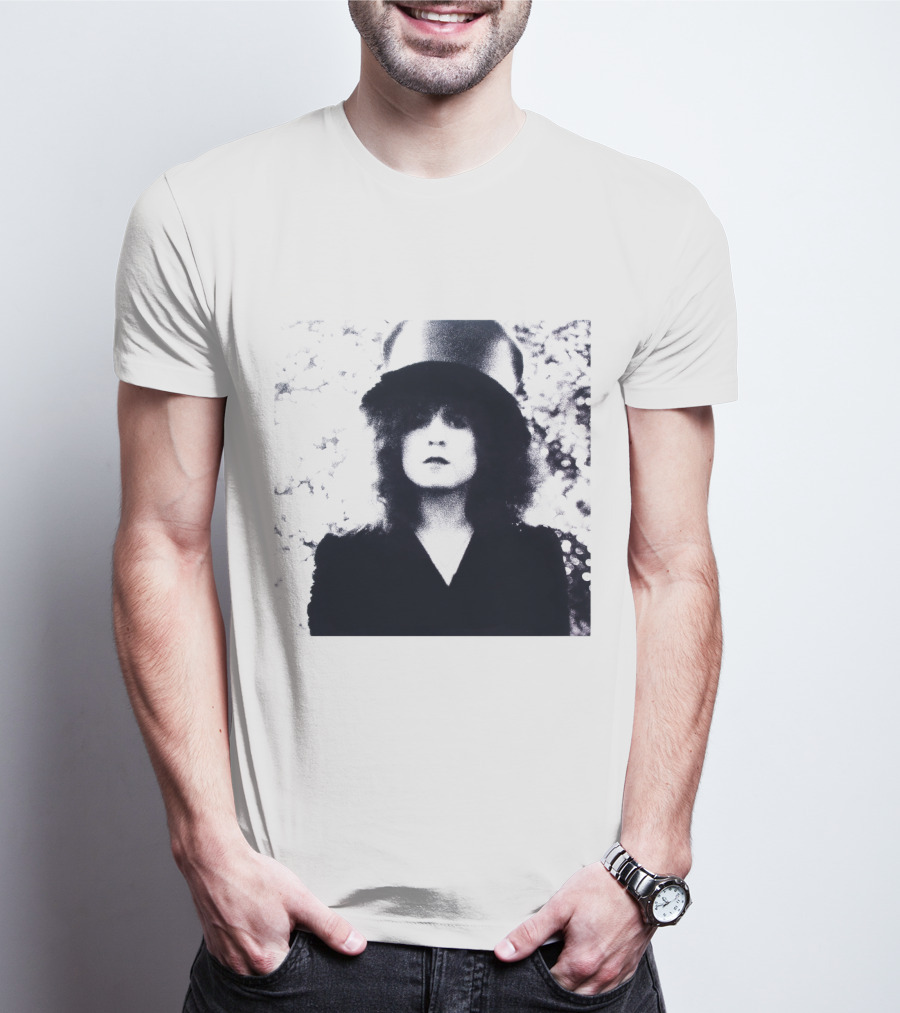 Marc Bolan Top Hat Monochrome Portrait Trx T-Shirt
