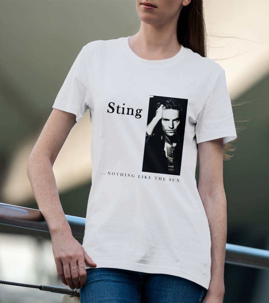 Sting ...Nothing Like The Sun Album Cover T-Shirt