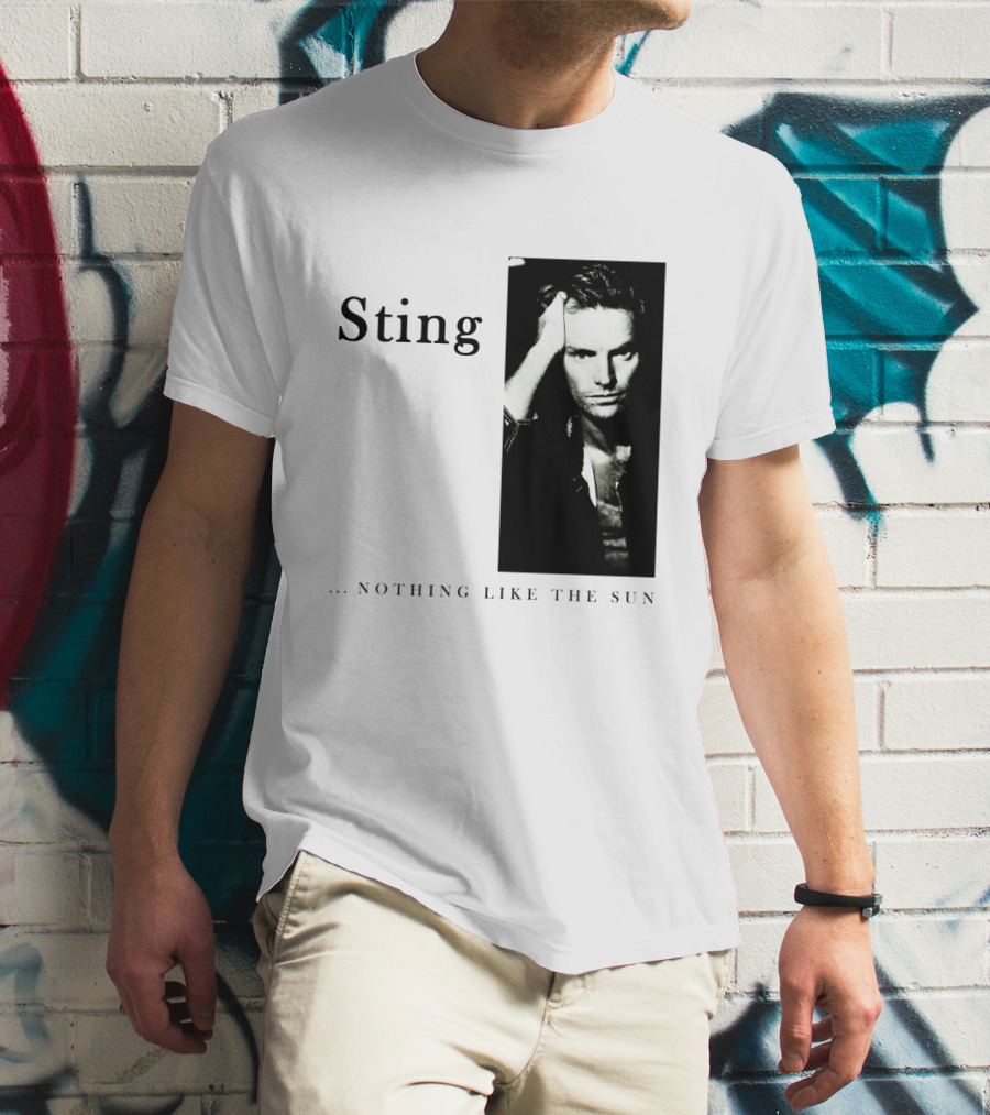 Sting ...Nothing Like The Sun Album Cover T-Shirt