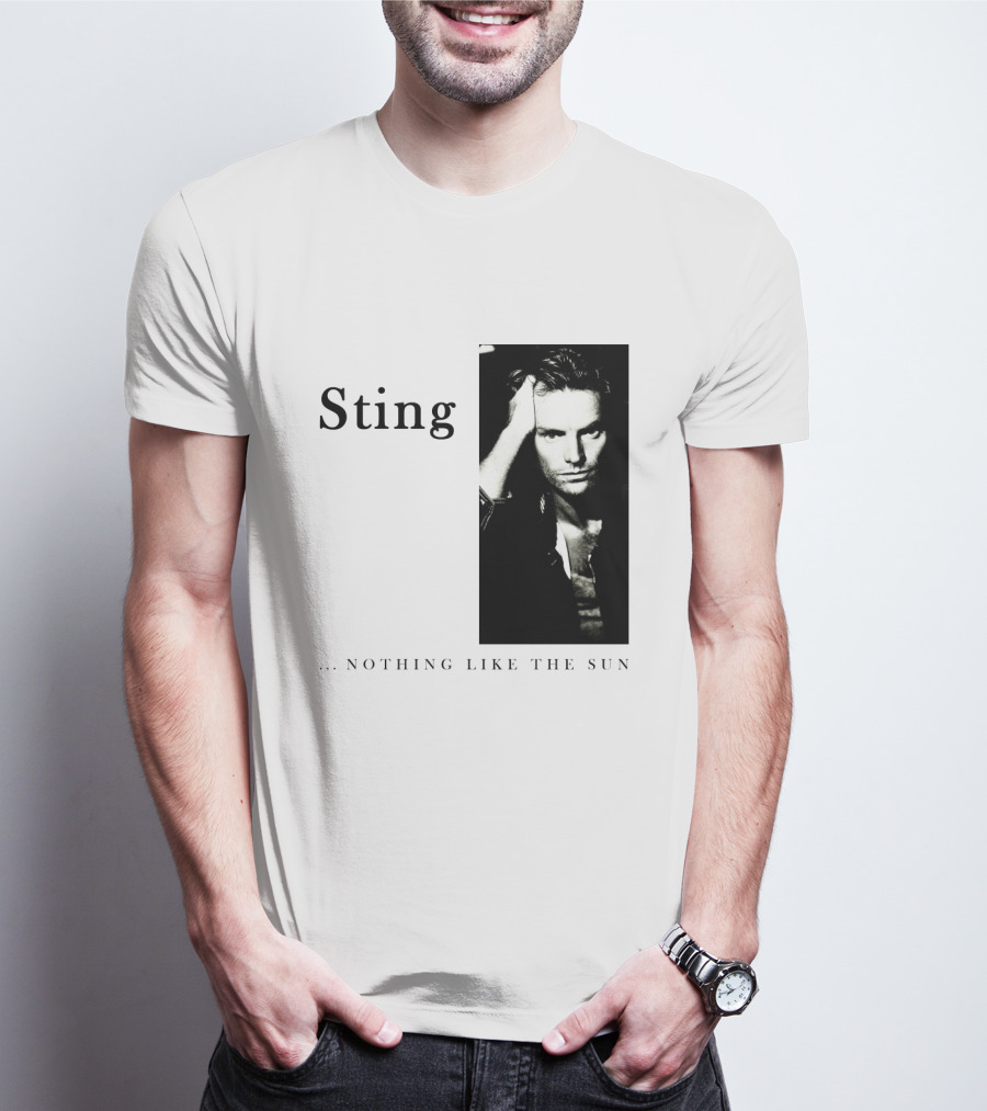 Sting ...Nothing Like The Sun Album Cover T-Shirt