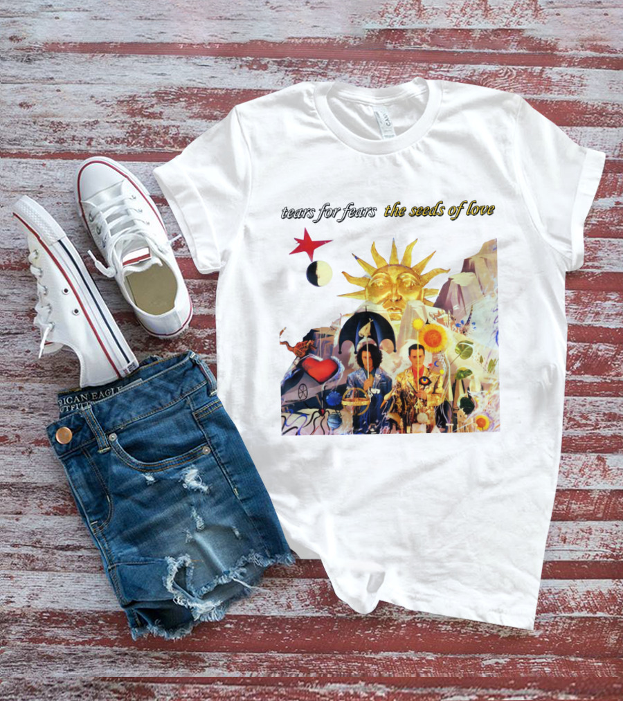 Tears For Fears The Seeds Of Love Album Cover Artwork T-Shirt