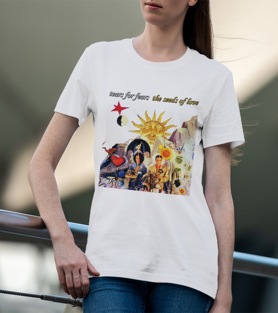 Tears For Fears The Seeds Of Love Album Cover Artwork T-Shirt