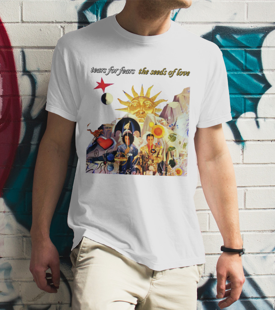 Tears For Fears The Seeds Of Love Album Cover Artwork T-Shirt