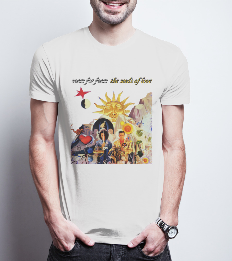 Tears For Fears The Seeds Of Love Album Cover Artwork T-Shirt
