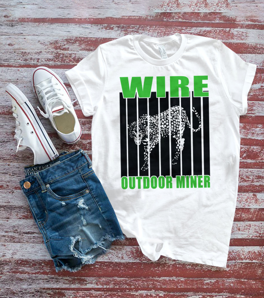 WIRE Outdoor Miner Leopard Bars T-Shirt