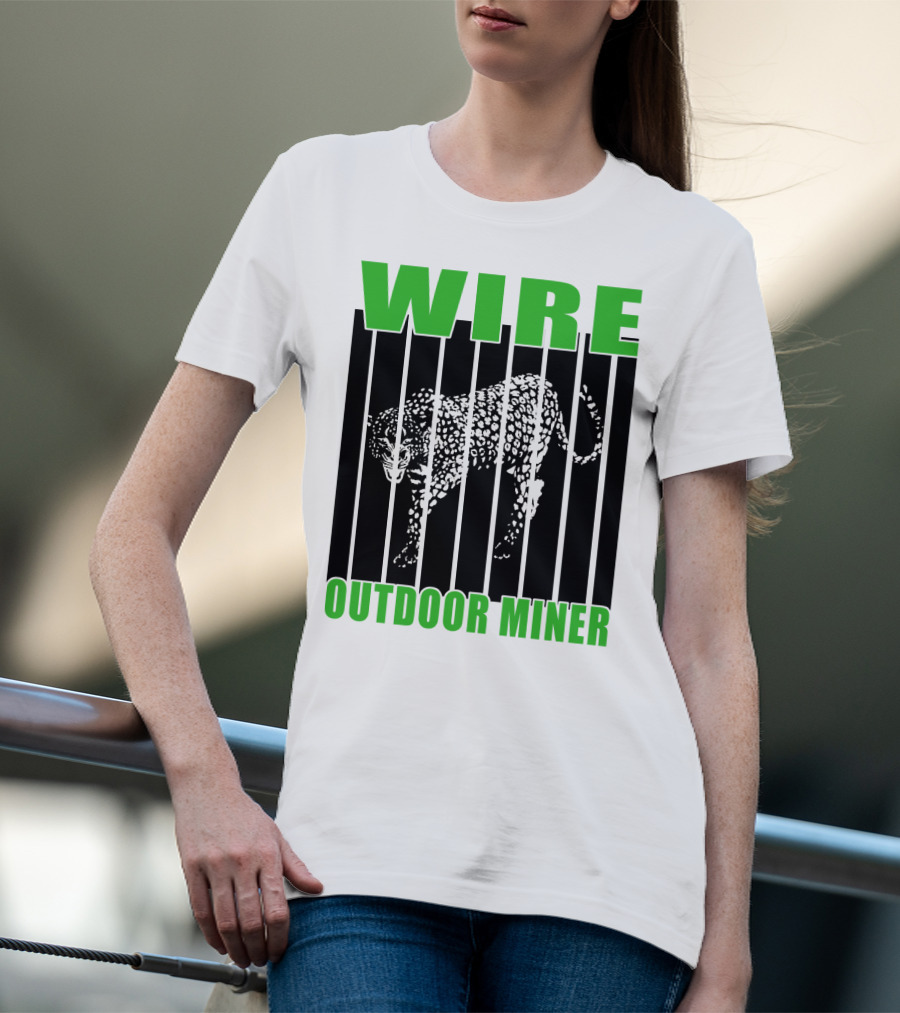 WIRE Outdoor Miner Leopard Bars T-Shirt