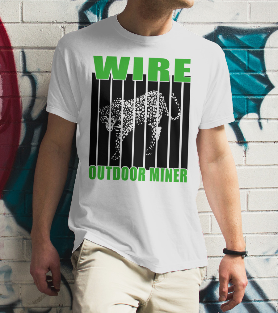 WIRE Outdoor Miner Leopard Bars T-Shirt
