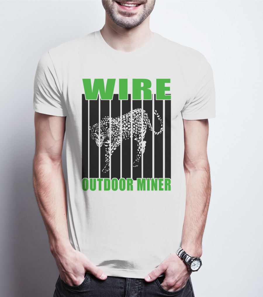 WIRE Outdoor Miner Leopard Bars T-Shirt