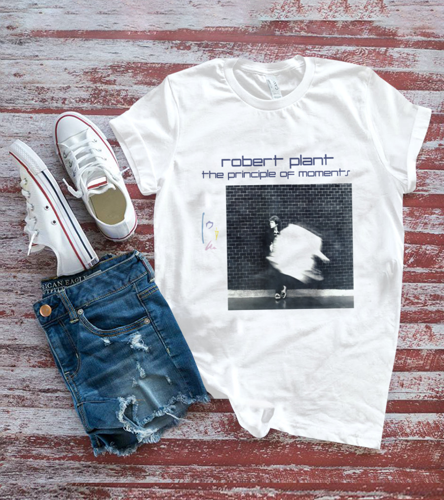 Robert Plant The Principle Of Moments Album Cover T-Shirt