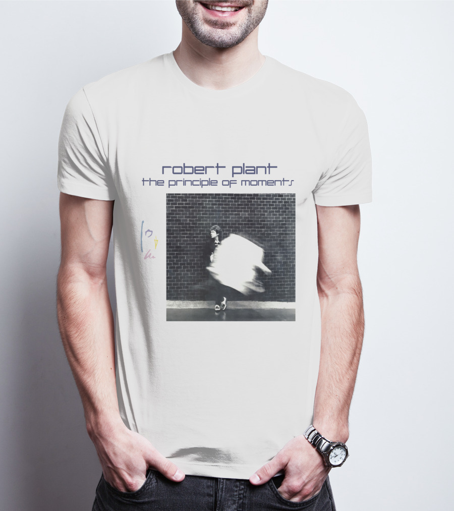 Robert Plant The Principle Of Moments Album Cover T-Shirt