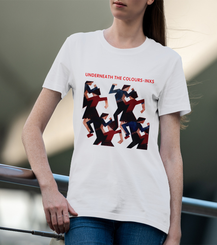 INXS Underneath The Colours Dance Figures T-Shirt