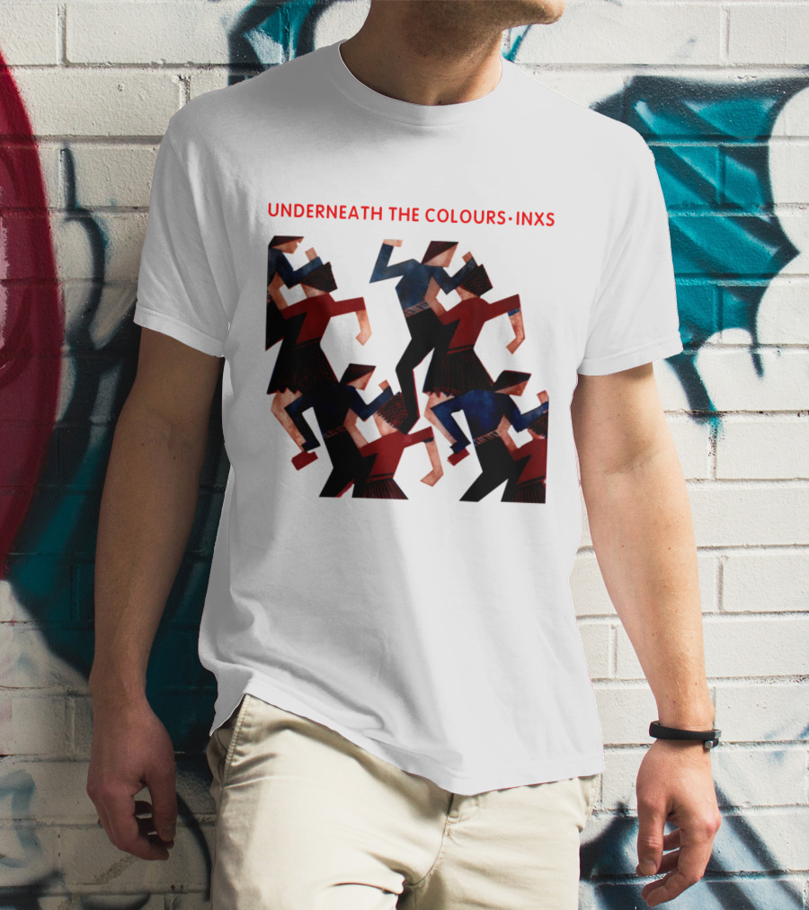 INXS Underneath The Colours Dance Figures T-Shirt
