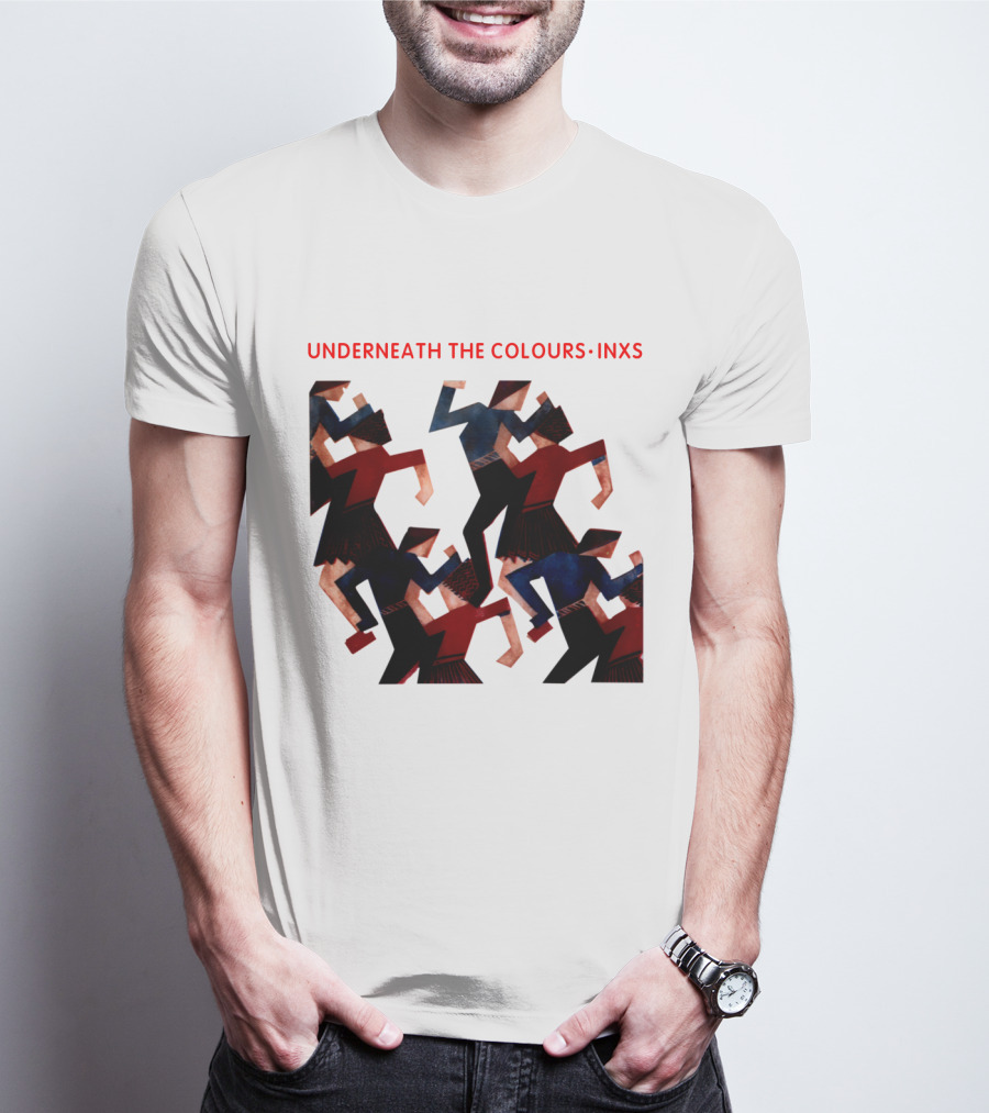 INXS Underneath The Colours Dance Figures T-Shirt