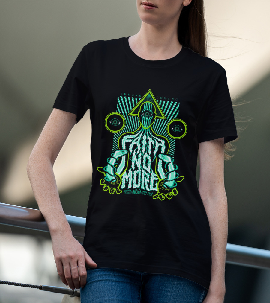 Faith No More The End Coming Mexico Factory July 2019 T-Shirt