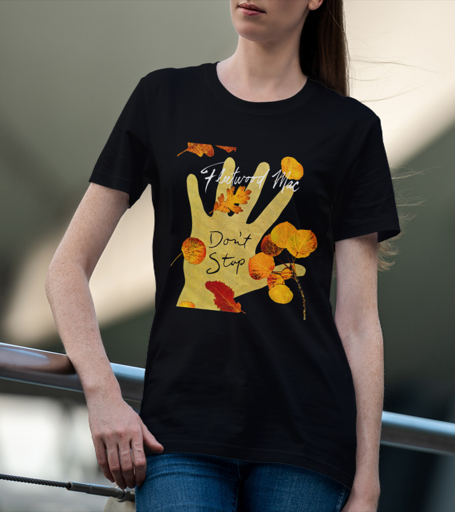 Fleetwood Mac Don't Stop Autumn Leaves T-Shirt