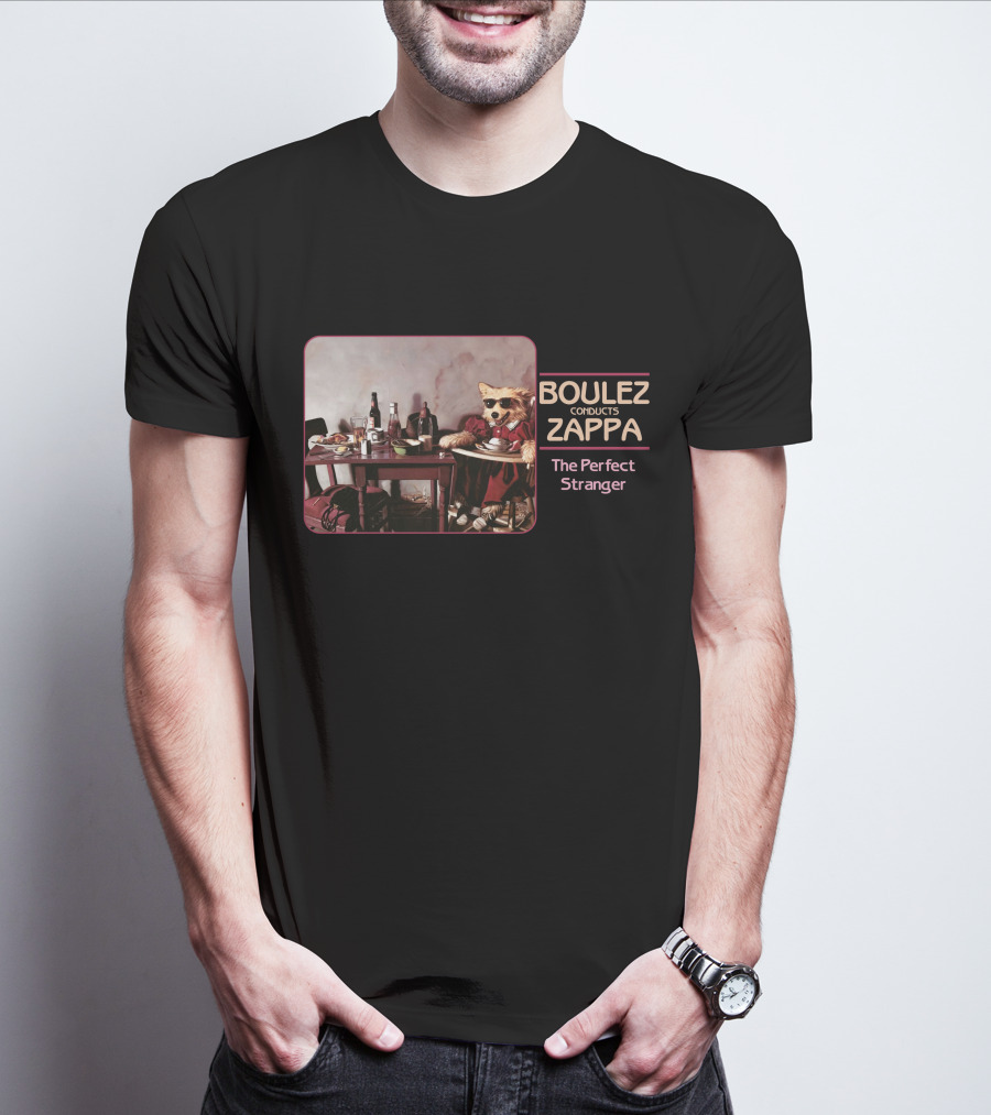 Boulez Conducts Zappa The Perfect Stranger T-Shirt