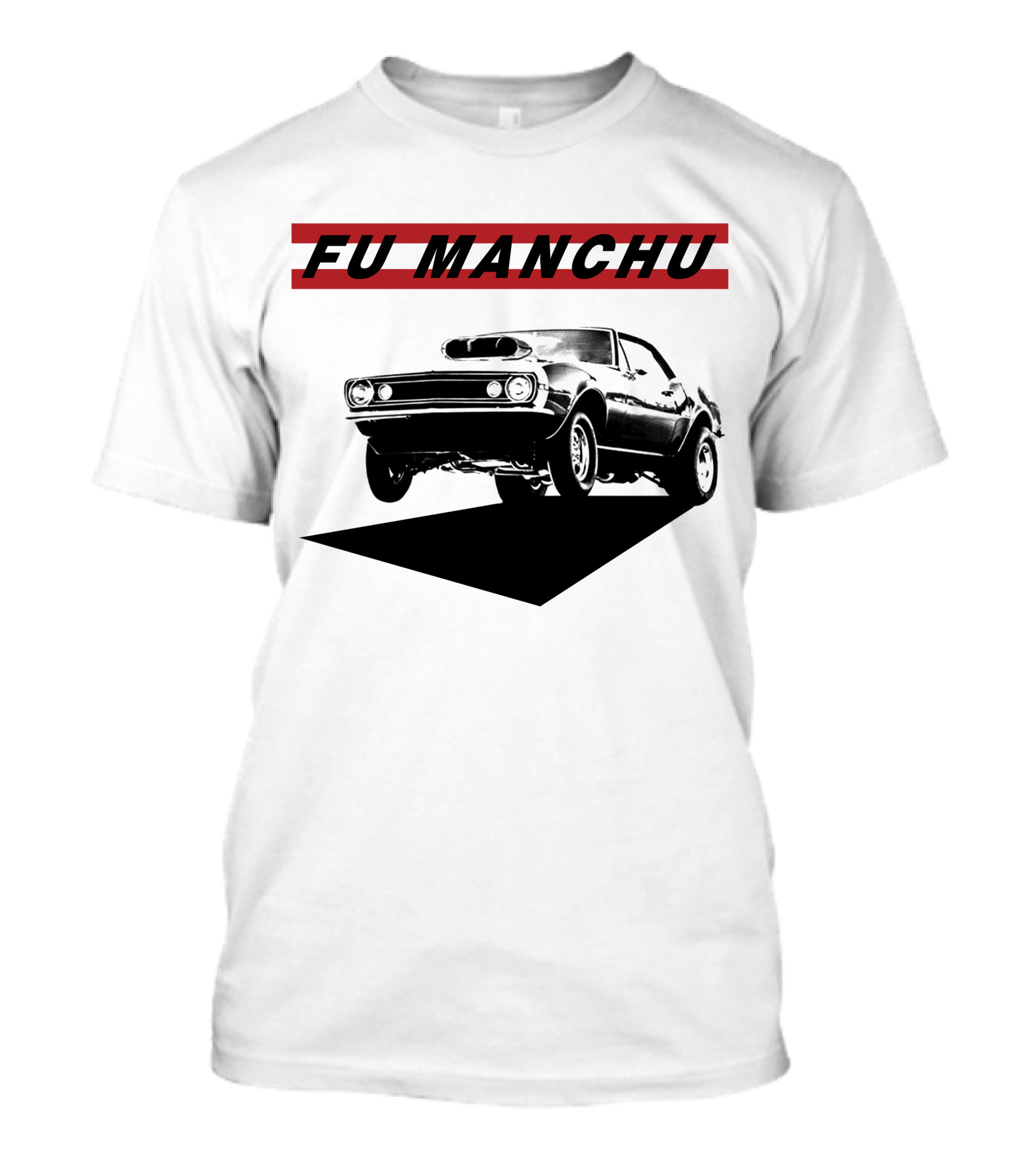 Fu Manchu Classic Muscle Car Tribute T-Shirt