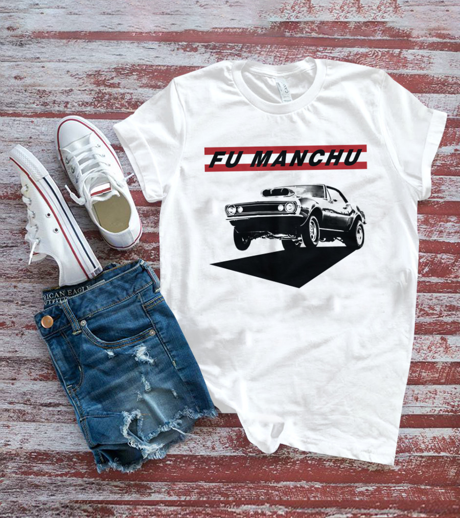Fu Manchu Classic Muscle Car Tribute T-Shirt