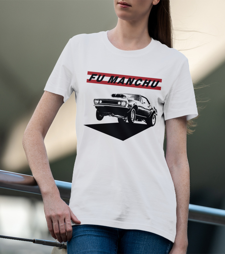 Fu Manchu Classic Muscle Car Tribute T-Shirt
