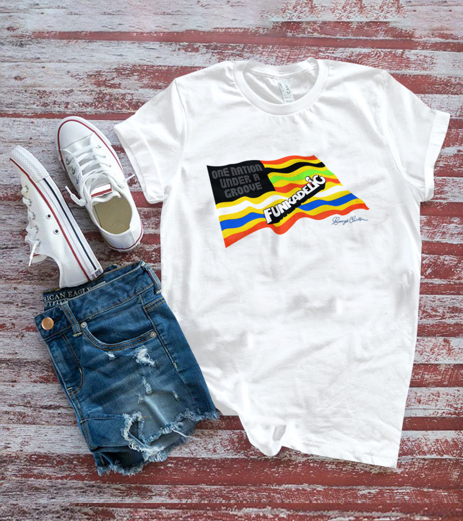 One Nation Under A Groove Funkadelic George Clinton T-Shirt
